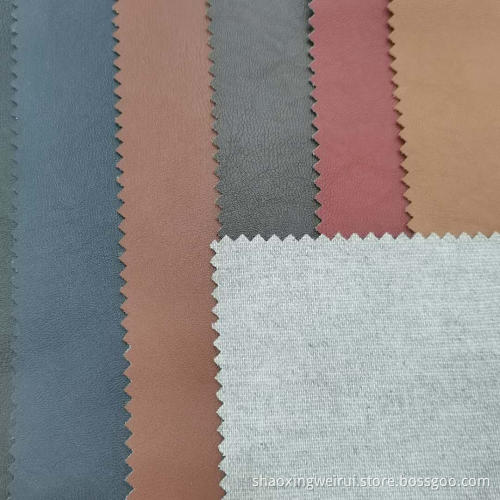 Retro PU  Artificial Leather Fabric